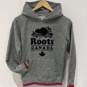 Roots salt and pepper hoodie 150/76 size 11-12 years